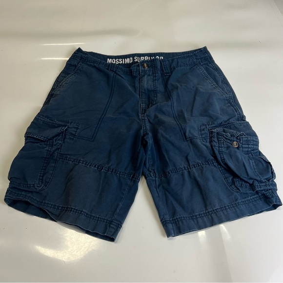 Mossimo supply co men’s blue shorts w34 m146-22 - Picture 1 of 5